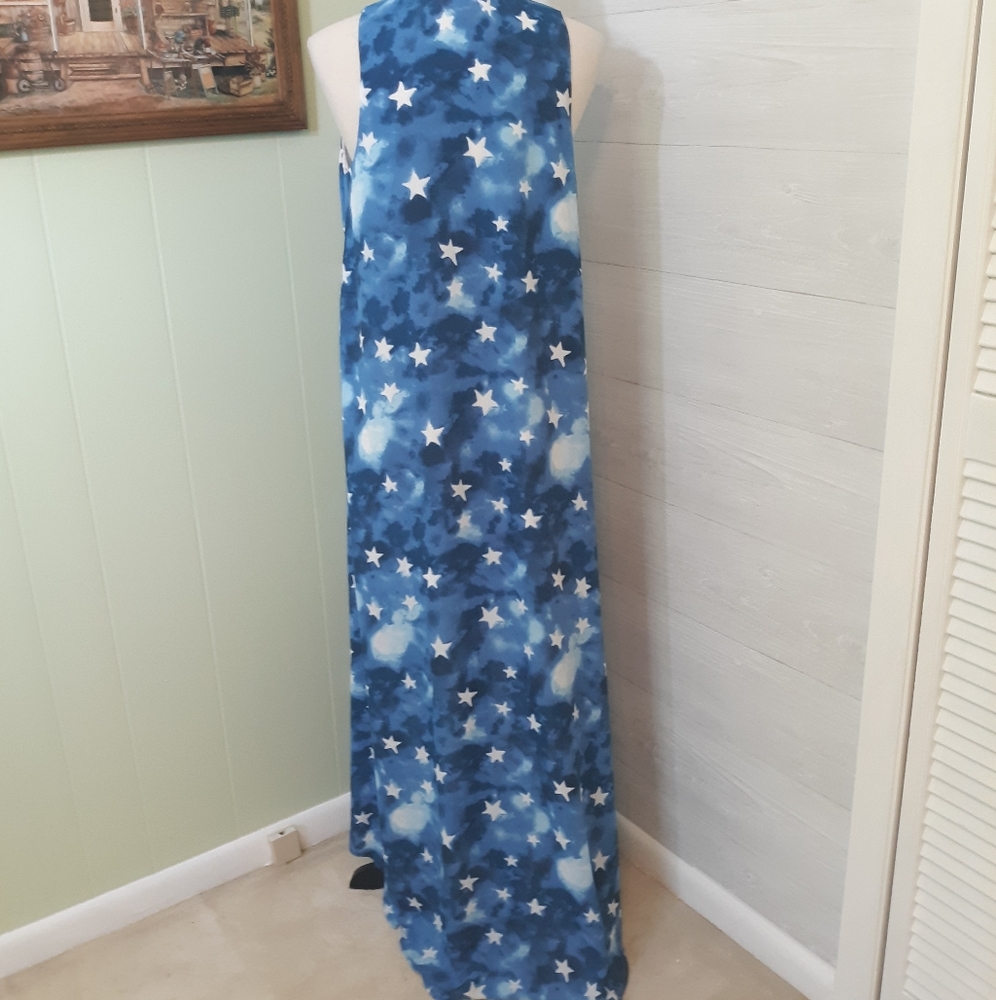 Buddy love star Hi Low maxi dress small medium *D3 - Picture 6 of 9